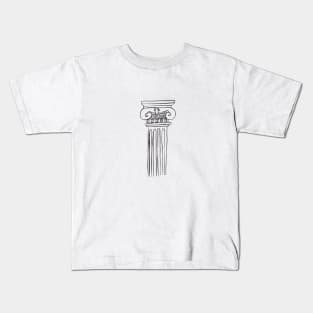 Greek ionic column Kids T-Shirt